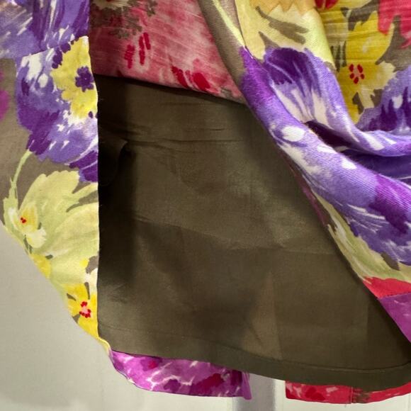 Banana Republic Floral Mini Pencil Skirt - Good used condition - 10 Petite - Picture 3 of 8